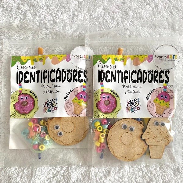 Producto - Identificadores - Dona y Helado
