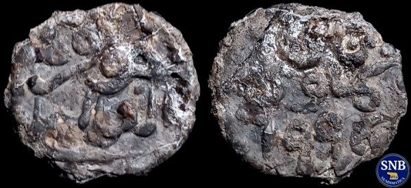 Producto - Sultanato de Batubara - 1/2 Pitis de estaño (1745-1760) - Sumatra