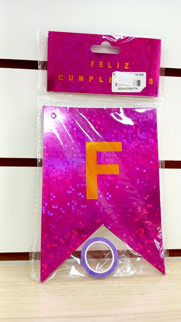 Producto - Banderín tornasol