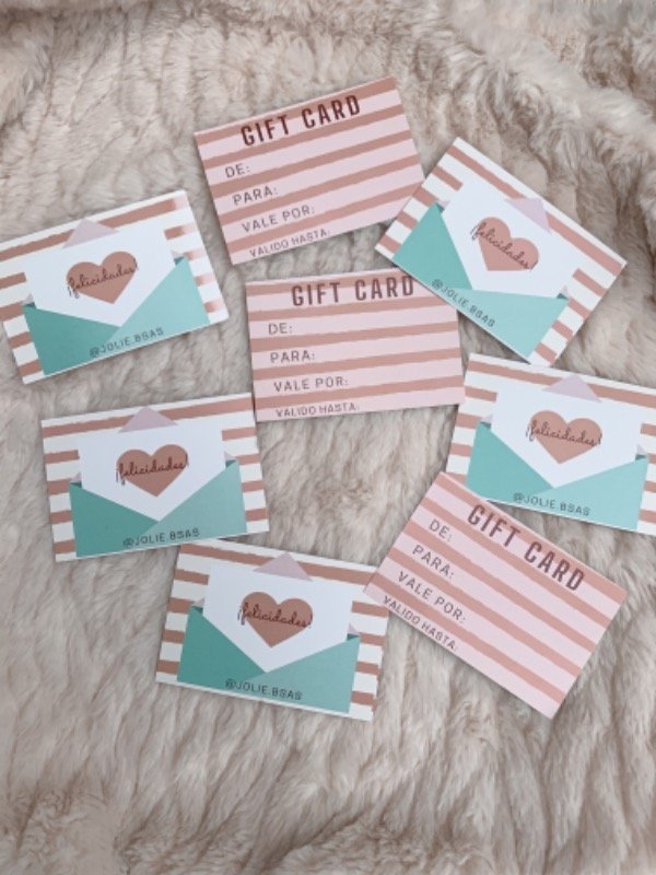 Producto - Gift card (monto a elección)