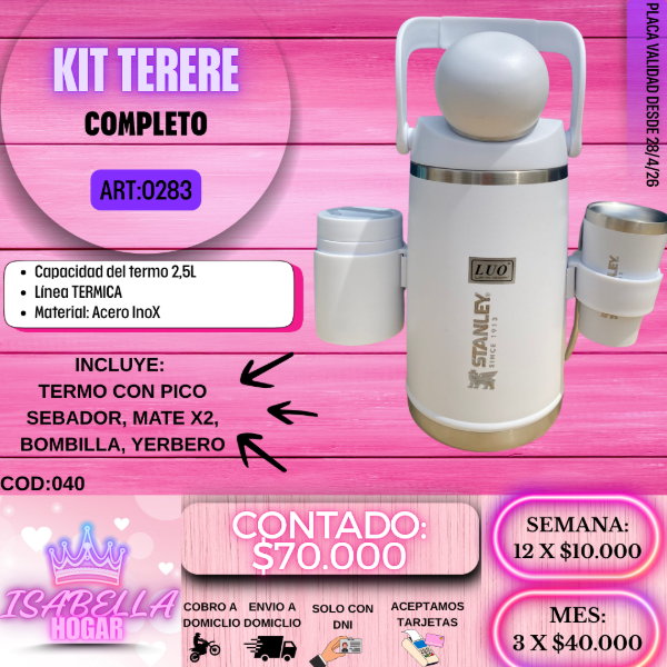 Producto - KIT TERERE STANLEY COMPLETO