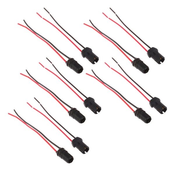 Producto - FICHA PORTA LÁMPARA T10 W5W UNIVERSAL X 10 UNIDADES