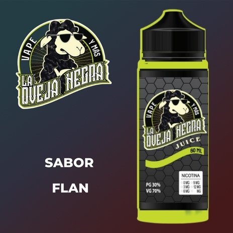 Producto - La Oveja Negra 60ml Flan