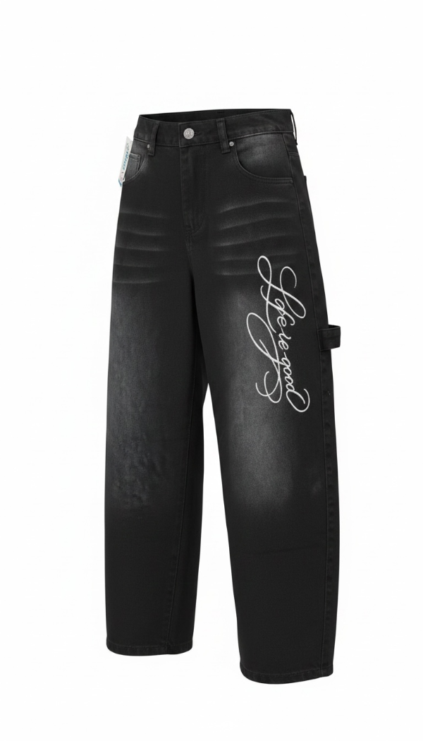 Producto - Jean LIFE IS GOOD negro