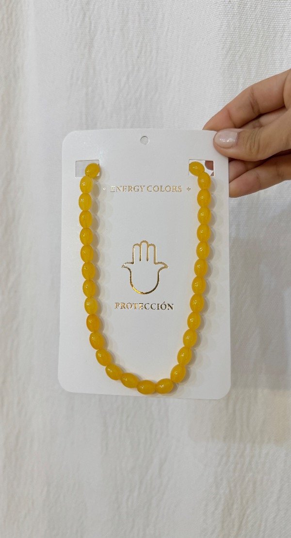Producto - Collar Energy Amarillo