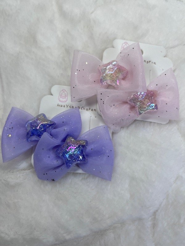 Producto - Pinza moño tul con aplique