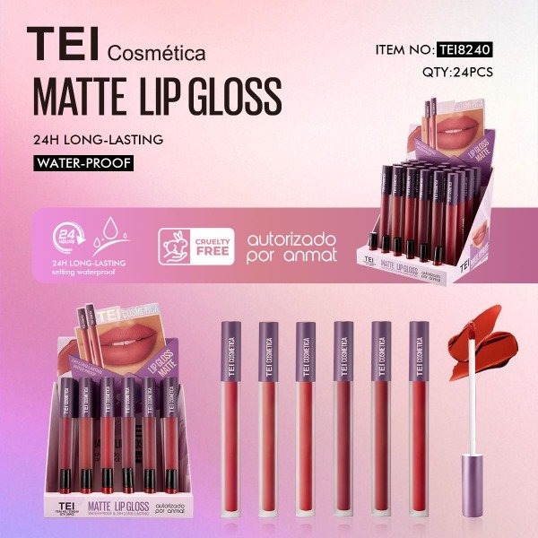 Producto - Caja x24u labial matte TEI