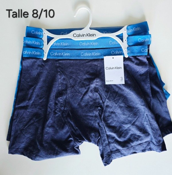 Producto - Pack de 3 boxer Calvin klein talle 8/10