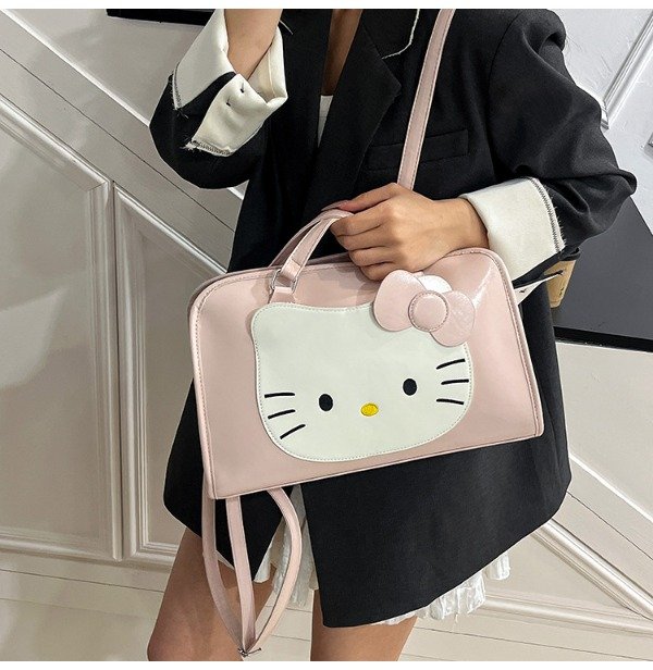Producto - Bolso Mochila Hello Kitty Pink