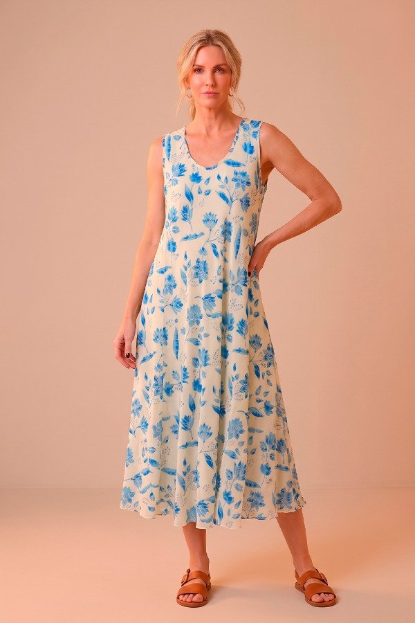 Producto - Vestido Seda Lurex - 2