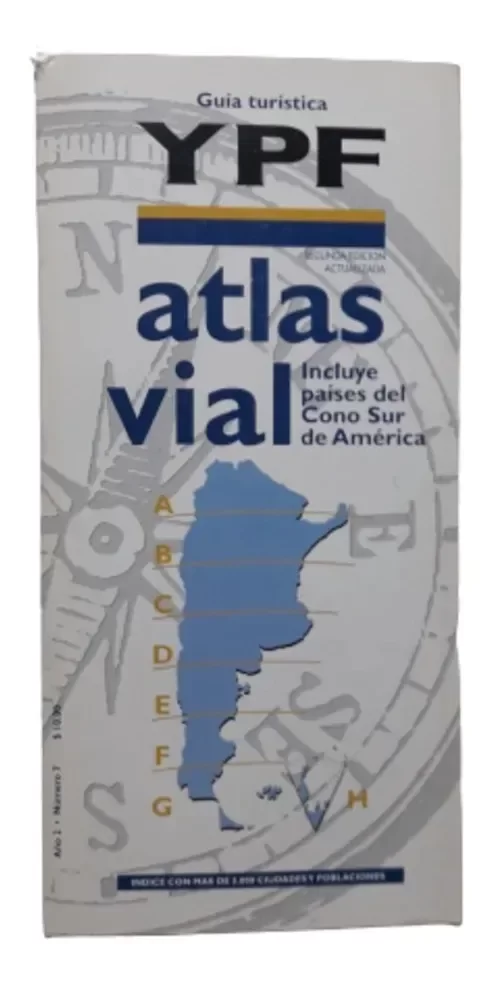 Producto - Ypf Guia Turistica Atlas Vial (usado)