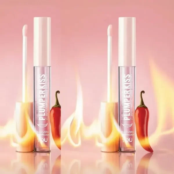 Producto - Brillo Labial Voluminizador Plumper Kiss X2 Sin Color