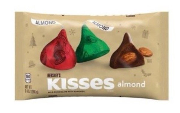 Producto - Hershey's Kisses Almond paquete 266 gr