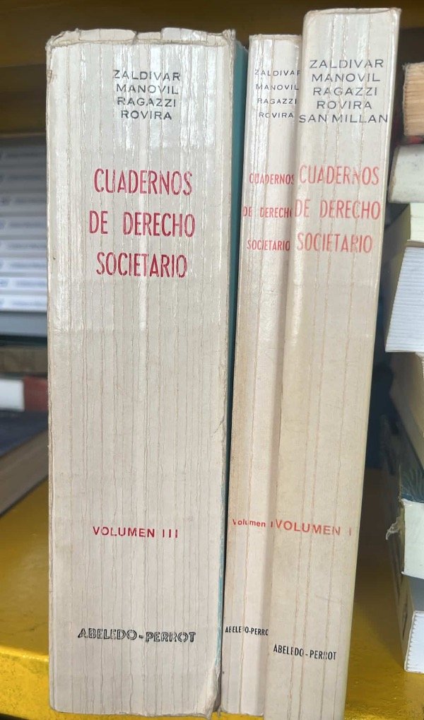 Producto - Cuadernos de Derecho Societario