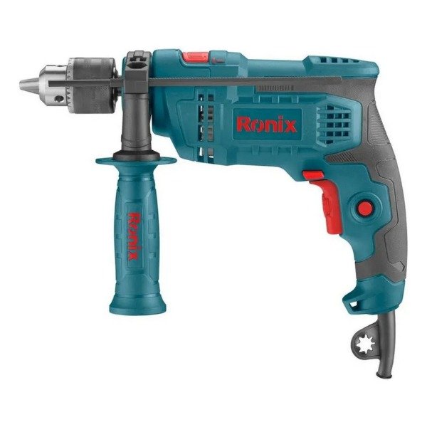 Producto - Taladro percutor eléctrico de 13mm con llave  650 W