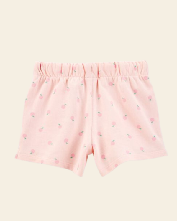 Producto - Short Bebé Carters Rosa Estampado Duraznitos