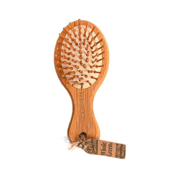 Producto - Cepillo de Bambú para el Cabello Tamaño Chico - Whole Green