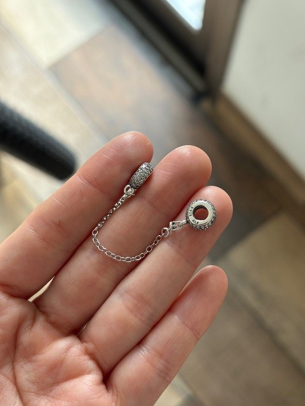 Producto - charm cadena de seguridad dona
