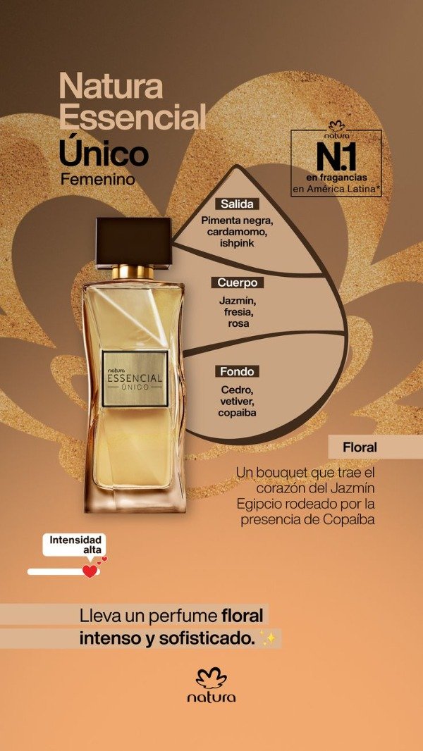 Producto - Perfume Essencial Único Femenino Edp 90 Ml Natura