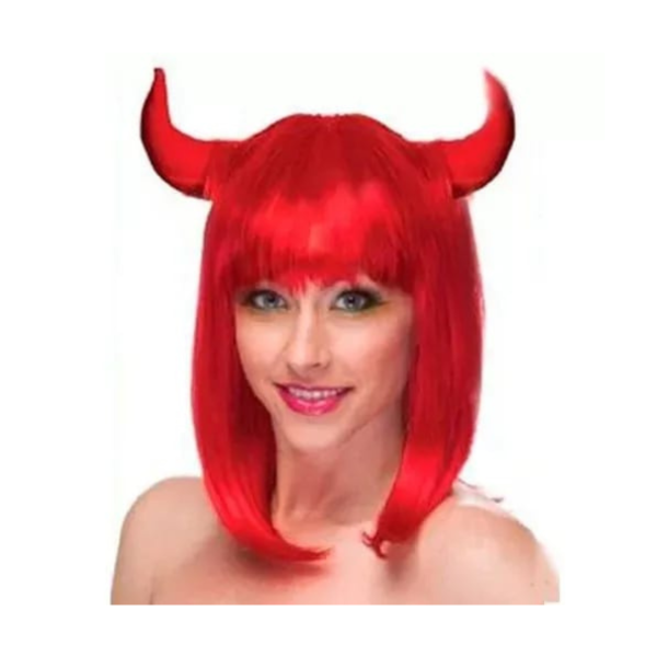 Producto - Peluca diablita roja