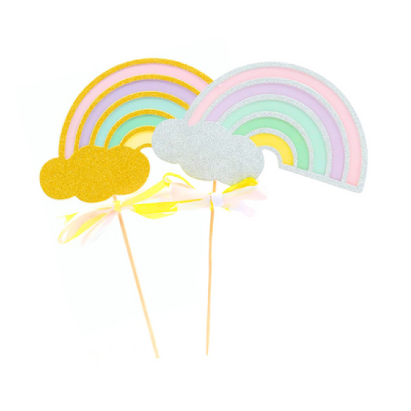 Producto - Cake Topper Arcoiris