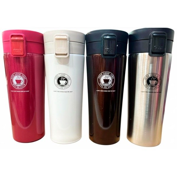 Producto - VASO CAFETERO 1 500 ML ACERO INOX.