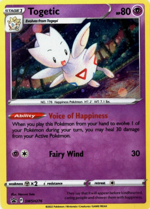 Producto - Togetic SWSH276 - Sword and Shield Promo Holo Cosmos