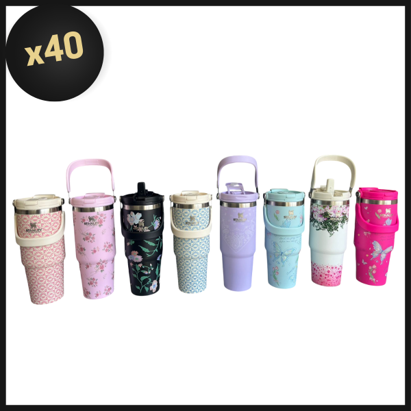 Producto - PROMO BULTO VASO TERMICO FLIP 900ML CON DISEÑO CON LOGO