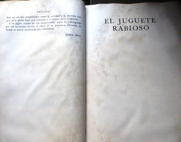Producto - NOVELAS COMPLETAS Y CUENTOS TOMO 1  ROBERTO ARLT  JTE RABIOSO - LOS 7 LOCOS 1963 - 9