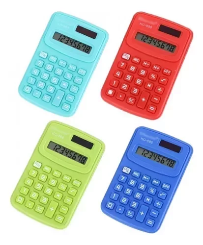 Producto - Mini Calculadora Portatil Digital 8 Digitos Escolar KC-888