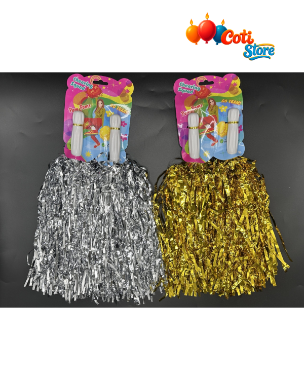 Producto - Porras Metalizadas x2 Unidades