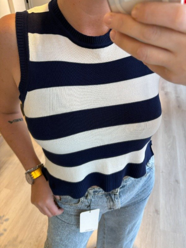 Producto - Musculosa SOFÍA AZUL