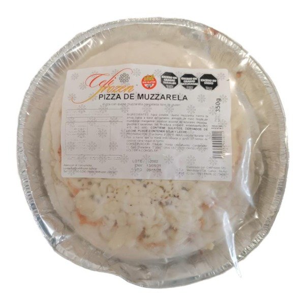 Producto - Pizza de Mozarella CeliFrozen