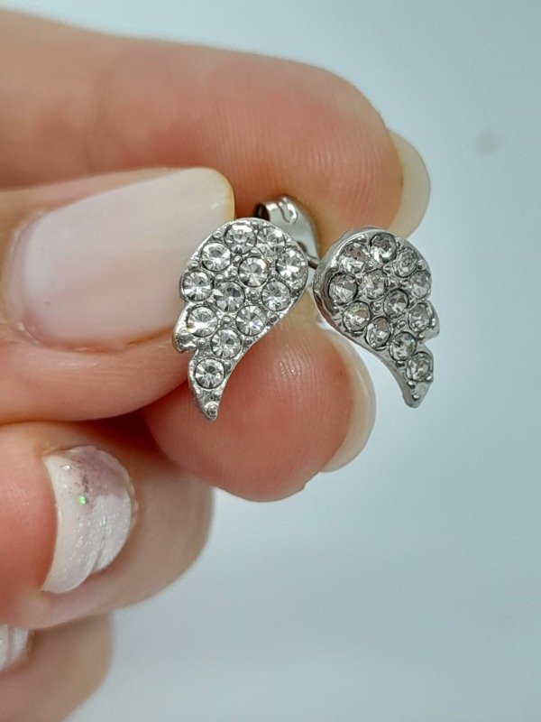 Producto - Aros alas con gemas