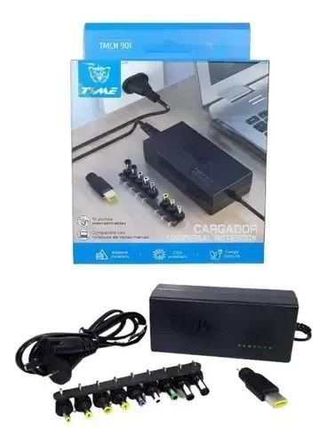 Producto - CARGADOR DE NOTEBOOK UNIVERSAL 120W + FICHA LENOVO