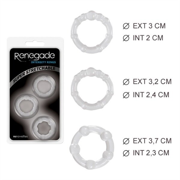 Producto - Kit de anillos peneanos , sin vibrador