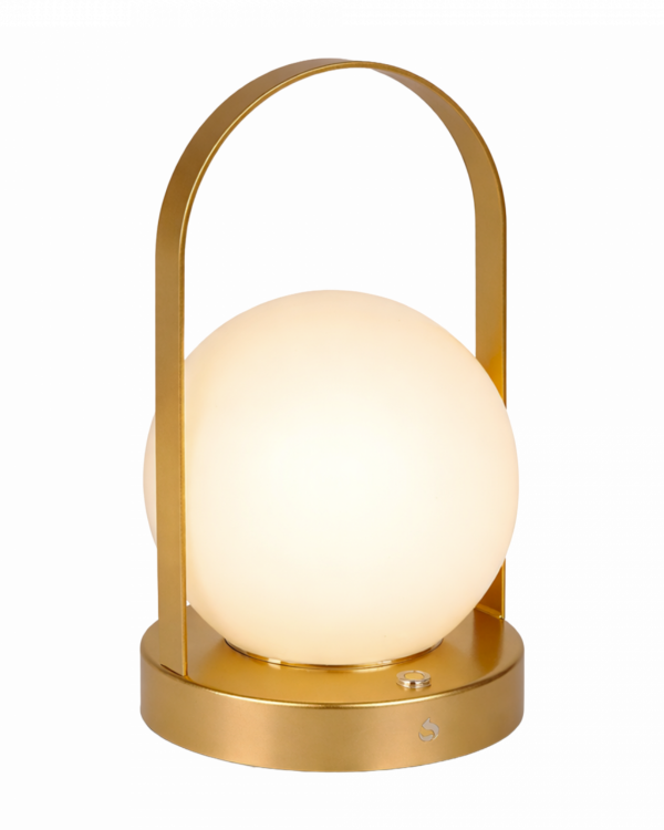 Producto - LAMPARA SUONO ESFERA INALAMBRICA DORADO