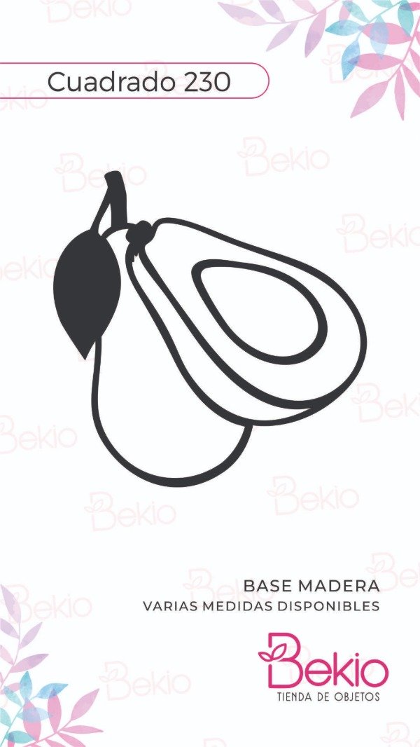 Producto - Sello Cuadrado 230 - Palta