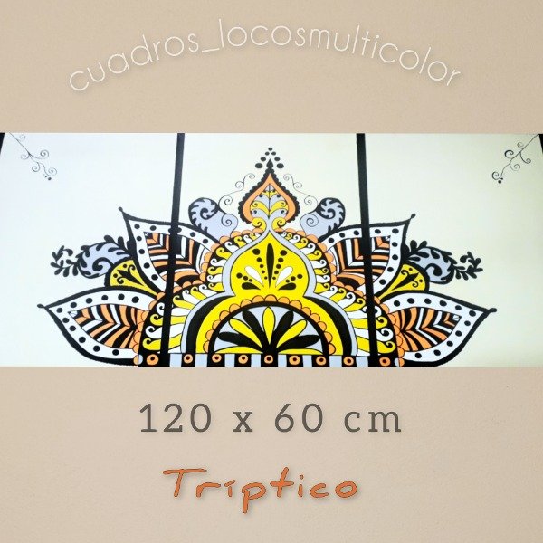 Producto - MANDALA TRÍPTICO mod 2 - 0