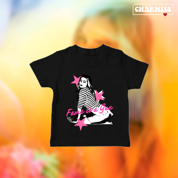 Producto - Baby Tee- fame is a gun - 1