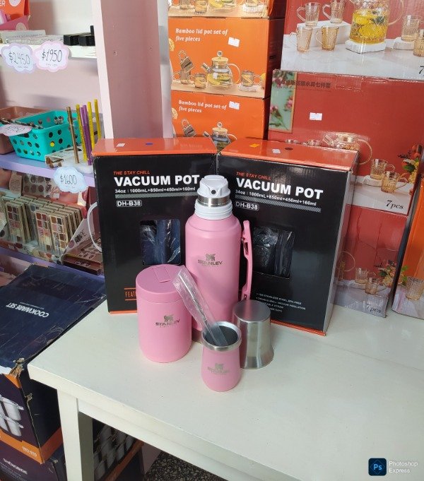 Producto - Set de mate con termo, yerbera, mate y bombilla