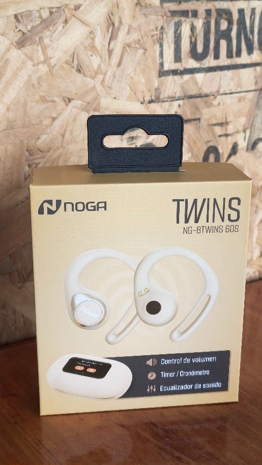 Producto - Auriculares Inalámbricos Bluetooth Noga Btwins 60s Beige - 1