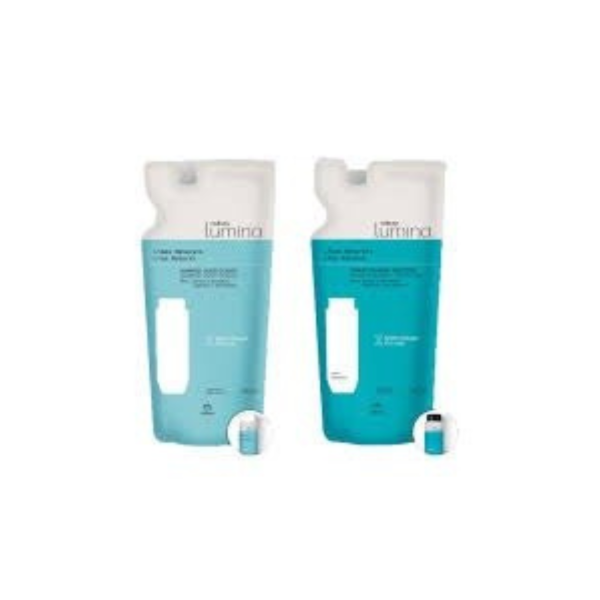 Producto - REPUESTOS Shampoo/Acondicionador  "Cabellos Lisos" 300 ml - Natura Lumina