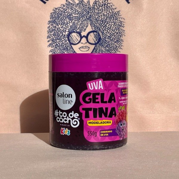 Producto - SALON LINE GELATINA MODELADORA DE UVA KIDS