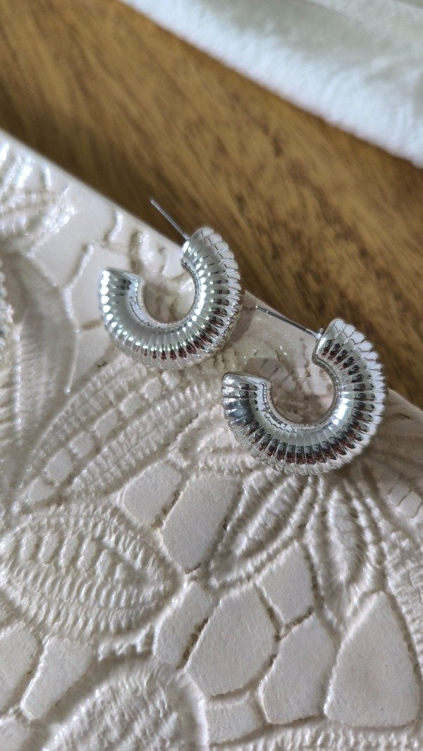 Producto - Aros Londres plateados