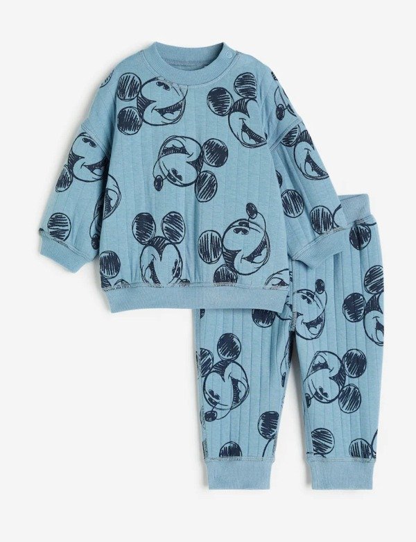 Producto - Set hym mickey azul