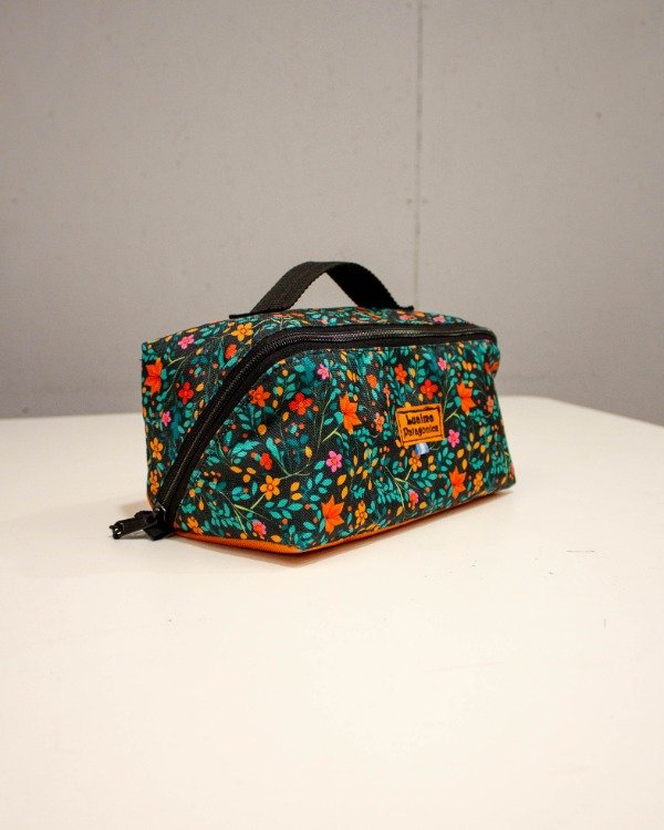 Producto - Neceser CUBO estampado florcitas