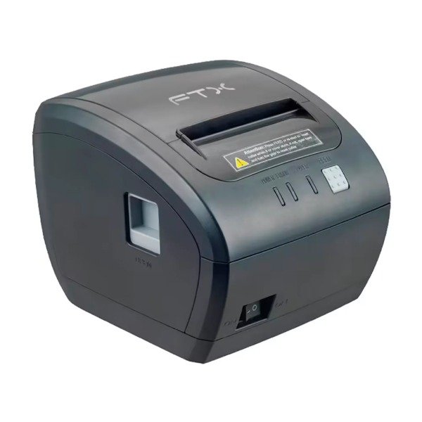 Producto - FTX Termica FTXP-80S - RED/USB/Serial/RJ-11 - 80 mm - Bivolt - Negro