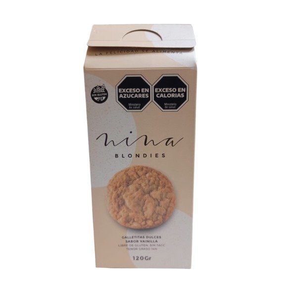 Producto - GALLETITAS NINA BLONDIES X 120GRS