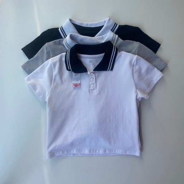 Producto - Chomba crop Combinada
